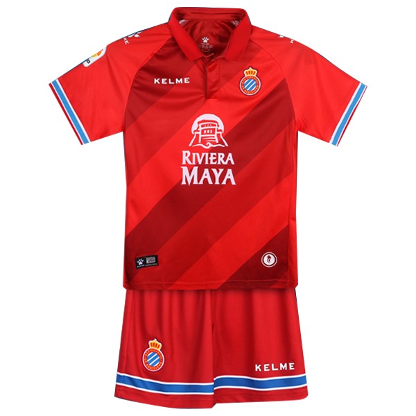 Camiseta Español Replica Tercera Ropa Niños 2018/19 Rojo